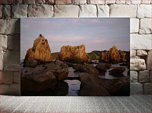 Πίνακας, Rocky Coastal Landscape Βραχώδες παράκτιο τοπίο