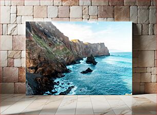 Πίνακας, Rocky Coastal Landscape Βραχώδες παράκτιο τοπίο