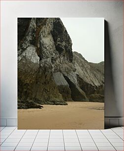 Πίνακας, Rocky Coastal Scene Βραχώδης Παράκτια Σκηνή