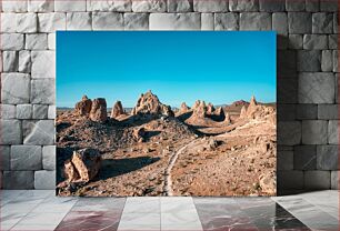 Πίνακας, Rocky Desert Landscape Βραχώδες τοπίο της ερήμου