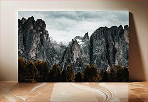 Πίνακας, Rocky Mountain Landscape Βραχώδη Βουνό Τοπίο