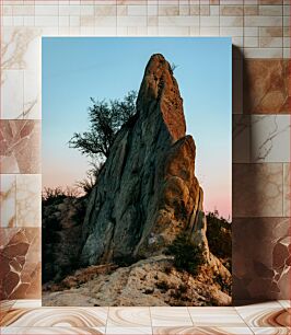 Πίνακας, Rocky Outcrop at Dusk Rocky Outcrop at Dusk