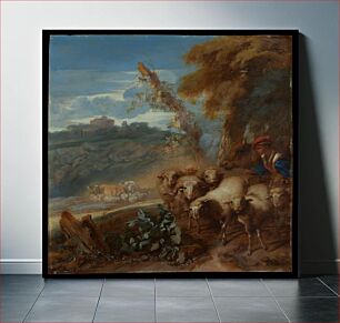 Πίνακας, Roman Landscape with a Shepherd and Sheep