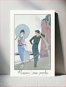 Πίνακας, Romance sans paroles (1923) by George Barbier