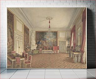 Πίνακας, Room of Archduke Ludwig Victor in the Hofburg, Vienna by Franz Alt