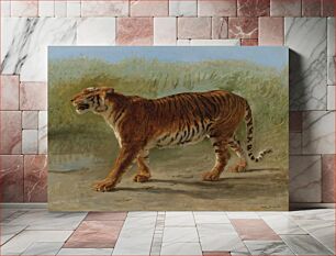 Πίνακας, Rosa Bonheur - Tigre royal du marche