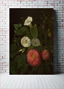 Πίνακας, Roses and epomenea by Emma Thomsen