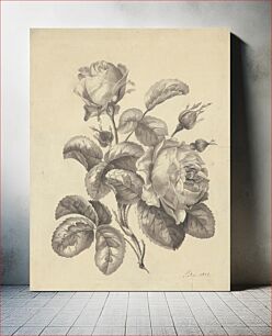 Πίνακας, Roses, Hubert Joseph Potier