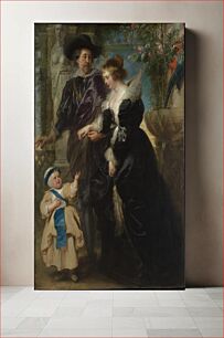 Πίνακας, Rubens, Helena Fourment (1614–1673), and Their Son Frans (1633–1678) by Peter Paul Rubens