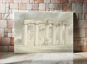 Πίνακας, Ruins of a Temple