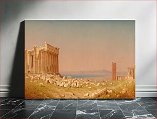 Πίνακας, Ruins of the Parthenon (1880) by Sanford Robinson Gifford