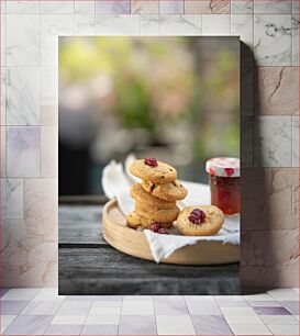 Πίνακας, Rustic Afternoon Snack Ρουστίκ απογευματινό σνακ