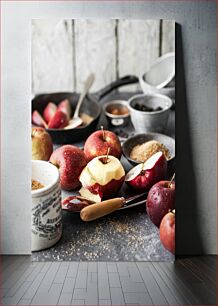 Πίνακας, Rustic Apple Preparation Προετοιμασία ρουστίκ μήλου