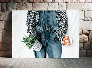 Πίνακας, Rustic Breakfast Preparation Ρουστίκ Προετοιμασία Πρωινού