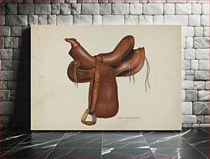 Πίνακας, Saddle (ca.1936) by Eva Fox & Harry Mann Waddell