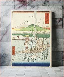 Πίνακας, Sagami River by Utagawa Hiroshige