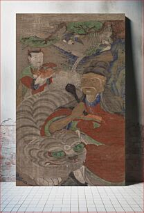 Πίνακας, Sage with Tiger by Unidentified artist