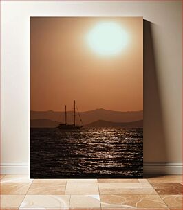 Πίνακας, Sailing at Sunset Ιστιοπλοΐα στο ηλιοβασίλεμα