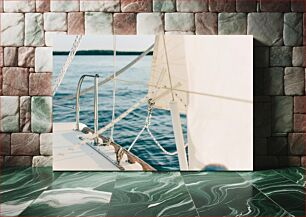 Πίνακας, Sailing on Calm Waters Ιστιοπλοΐα σε ήρεμα νερά