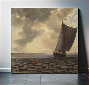 Πίνακας, Sailors in Guldborgsund by Vilhelm Kyhn