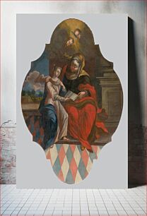 Πίνακας, Saint anne with mary