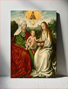 Πίνακας, Saint Anne with the Virgin and the Christ Child (ca. 1511–1515) by Master of Frankfurt