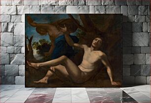 Πίνακας, Saint benedict escapes temptation, Felice Ficherelli