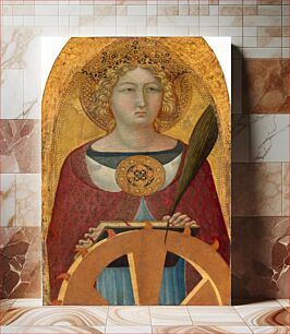 Πίνακας, Saint Catherine of Alexandria (ca. 1335–1340) by Bartolomeo Bulgarini