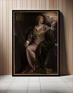 Πίνακας, Saint Catherine of Alexandria in Prison