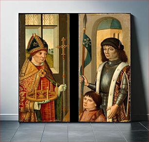 Πίνακας, Saint Donatian; Saint Victor Presenting a Donor