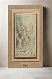 Πίνακας, Saint George by Gustave Moreau by Gustave Moreau