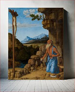 Πίνακας, Saint Jerome in the Wilderness (ca. 1500–1505) by Cima da Conegliano