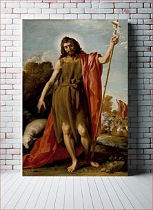 Πίνακας, Saint John the Baptist in the Wilderness by José Leonardo