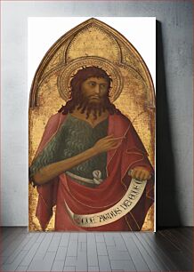 Πίνακας, Saint John the Baptist, probably (ca. 1325) by Lippo Memmi