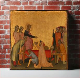 Πίνακας, Saint John the Evangelist Raises Satheus to Life