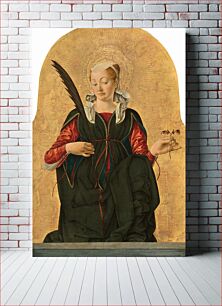 Πίνακας, Saint Lucy (ca. 1473– 1474) by Francesco del Cossa