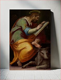 Πίνακας, Saint Luke (1570–1571) by Giorgio Vasari