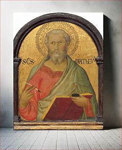 Πίνακας, Saint Matthew (ca. 1315–1320) by Simone Martini