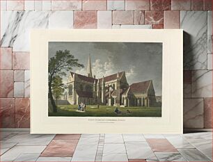 Πίνακας, Saint Patrick's Cathedral, Dublin, James Malton, print maker