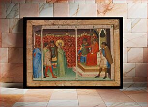 Πίνακας, Saint Reparata before the Emperor Decius by Bernardo Daddi
