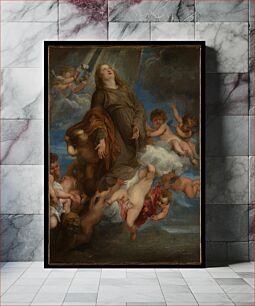 Πίνακας, Saint Rosalie Interceding for the Plague-stricken of Palermo
