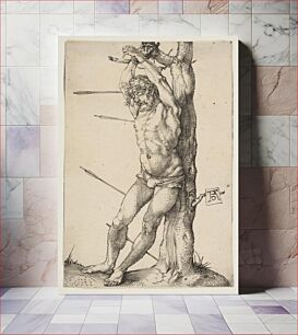 Πίνακας, Saint Sebastian Tied to a Tree by Albrecht Dürer