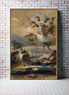 Πίνακας, Saint Thecla Praying for the Plague-Stricken by Giovanni Battista Tiepolo