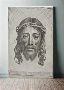 Πίνακας, Saint Veronica's Veil by Claude Mellan