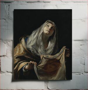 Πίνακας, Saint Veronica with the Veil by Mattia Preti