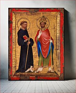 Πίνακας, Saints Procopius and Adalbert, Bohemian (ca. 1340–50)