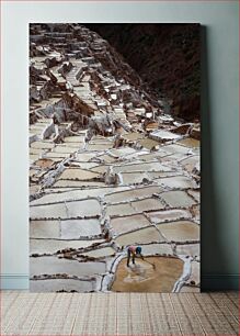 Πίνακας, Salt Pans at Maras Αλυκές στον Μάρα