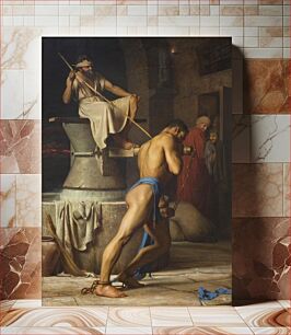 Πίνακας, Samson with the Philistines by Carl Bloch