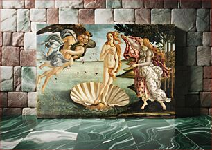 Πίνακας, Sandro Botticelli's The Birth of Venus (1485) aesthetic painting