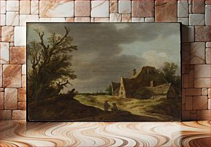 Πίνακας, Sandy Road with a Farmhouse by Jan van Goyen